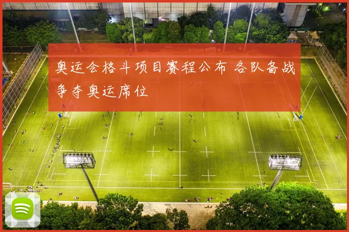 奥运会格斗项目赛程公布 各队备战争夺奥运席位